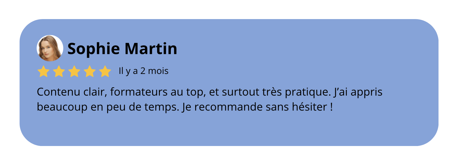 Avis clients
