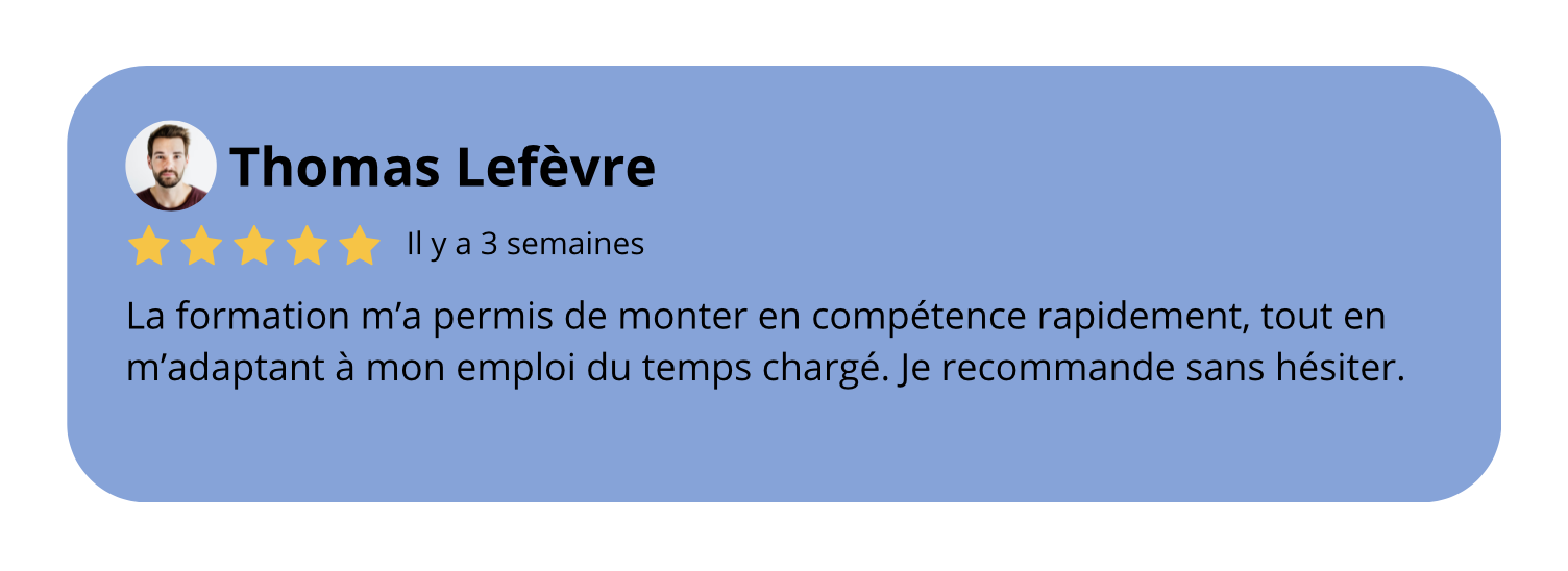 Avis clients 4
